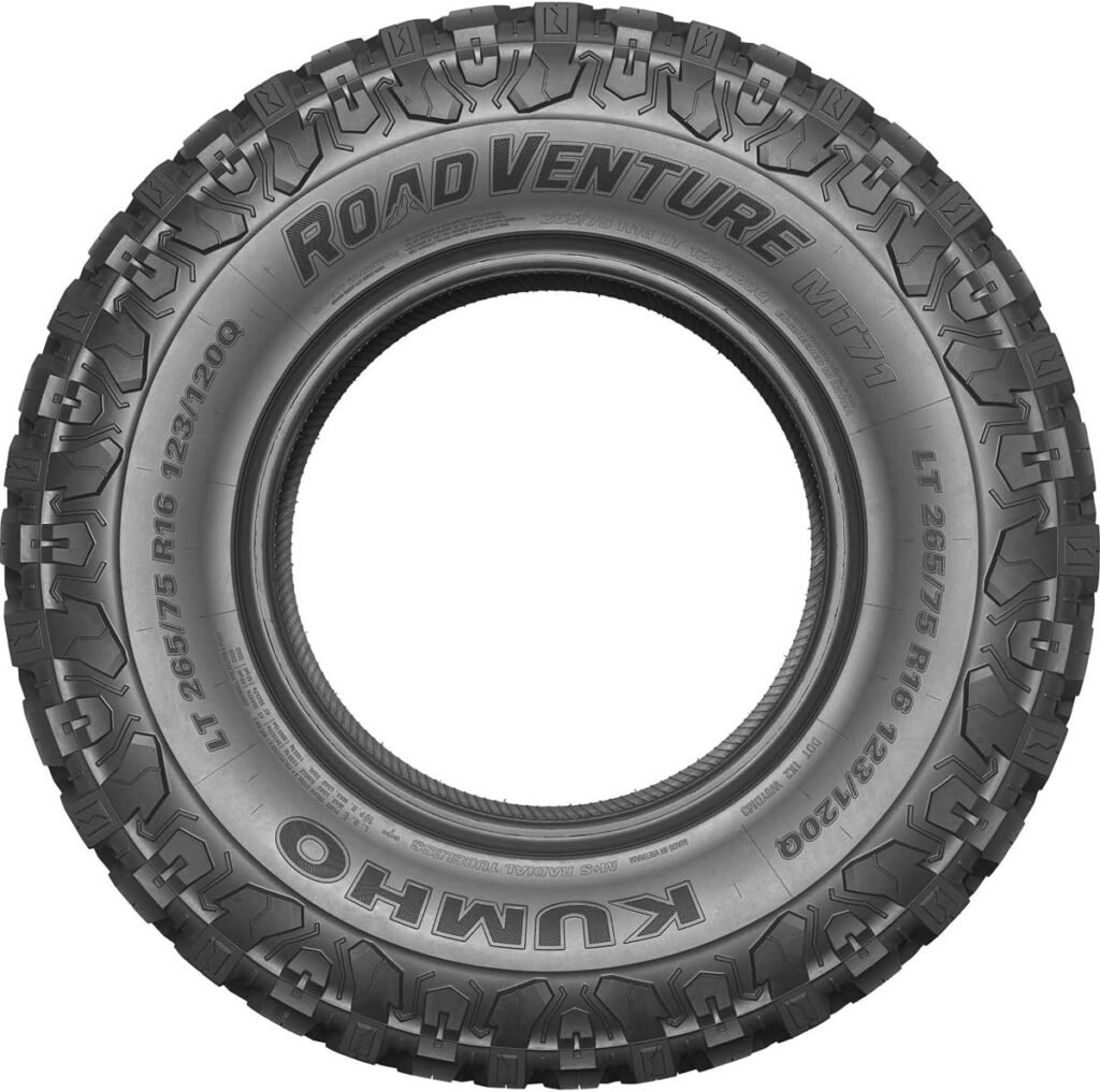 Kumho Road Venture MT KL71 Mud-Terrain Tire - 27X8.50R14 6-ply (1891613)