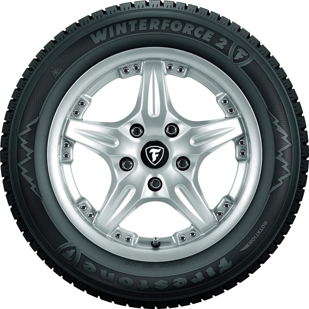 Firestone Winterforce 2 Studdable Winter/Snow Tire 225/45R17 91 S