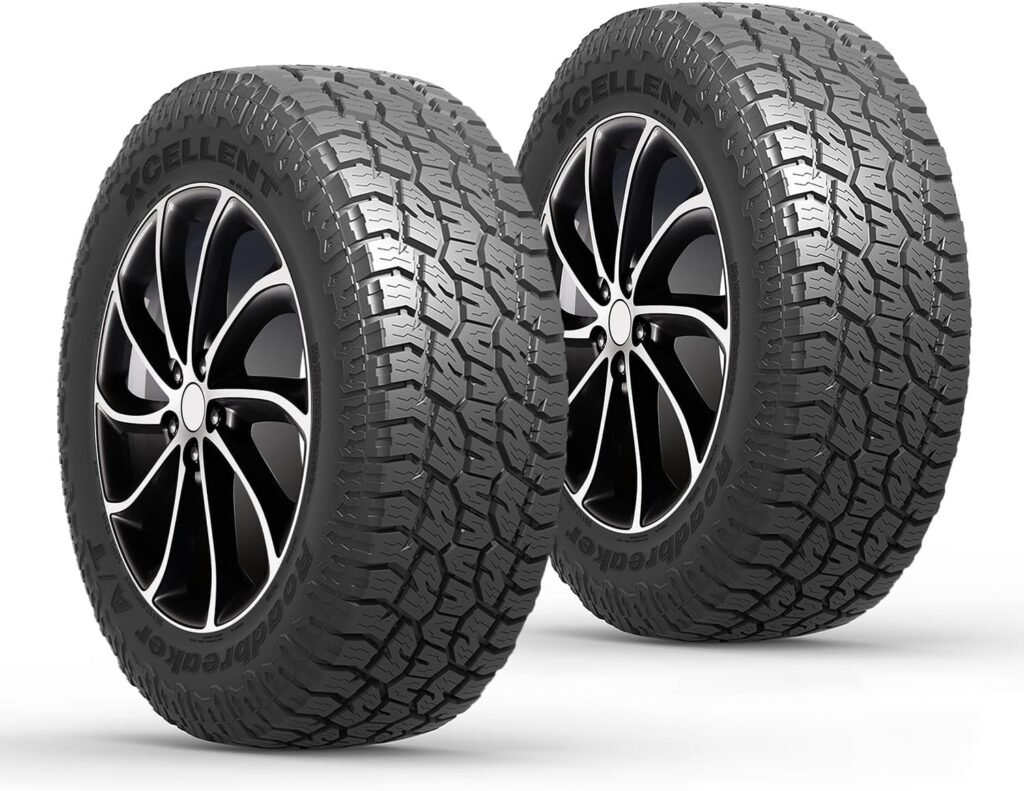 Detroit Axle - 2pc All Terrain Tire LT265/75R16 Tire 123/120R 10PR/LR Load Range E, All-Season Radial Tire for Light Truck 265/75/16 265/75-16