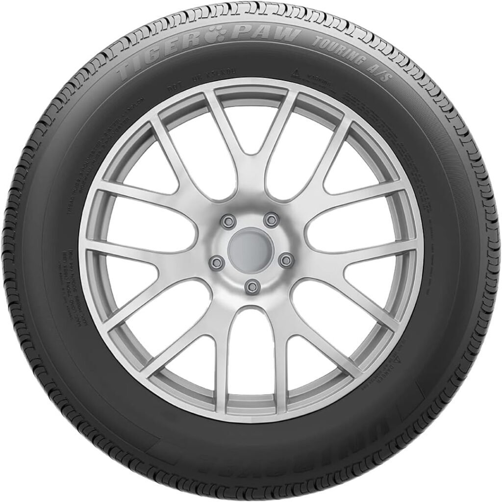 Uniroyal Tiger Paw Touring A/S All-Season Radial Car Tire for Passenger Cars, Crossovers, and SUVs, 215/60R16 95H