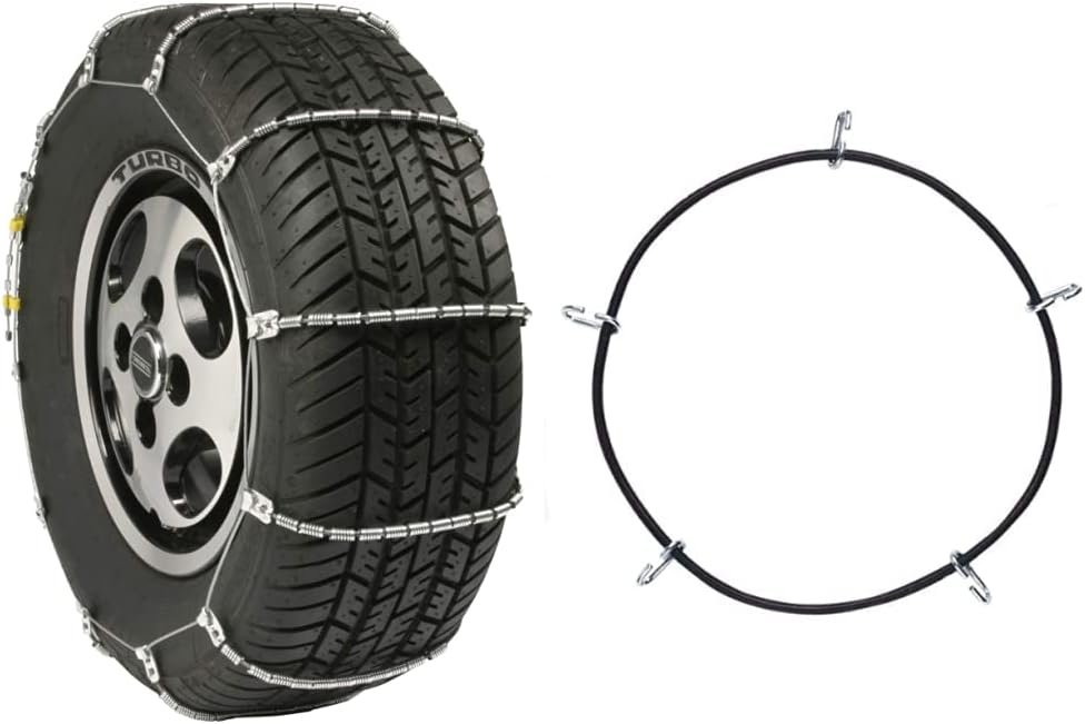 Security Chain Company SC1032 Radial Chain Cable Traction Tire Chain - Set of 2